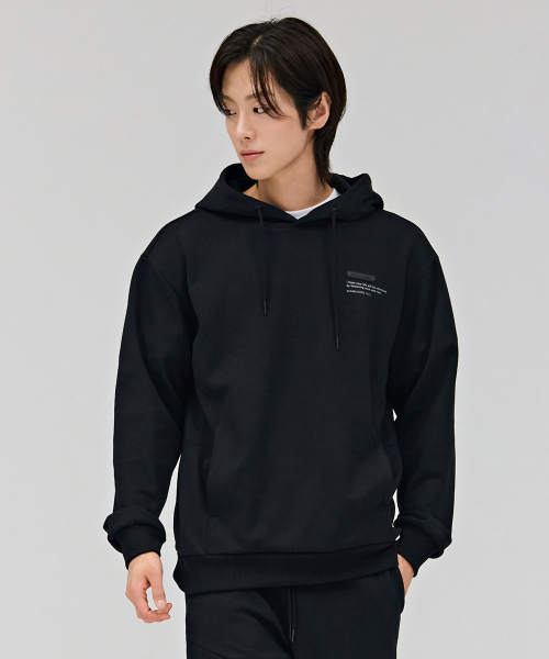 CHASECULT(チェイスカルト)の「男性配色フード起毛Tシャツ-ブラック(パーカー・メンズ・ブラック・100/95/105)」の5枚目の写真
