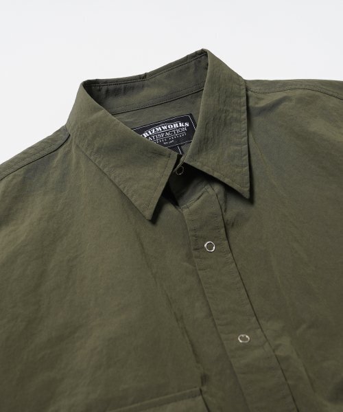 FRIZMWORKS（フリズムワークス）の「3PK NYLON RIPSTOP SHIRT JACKET _ OLIVE（シャツ/ブラウス・メンズ・その他・MEDIUM/LARGE/X-LARGE）」の3枚目の写真