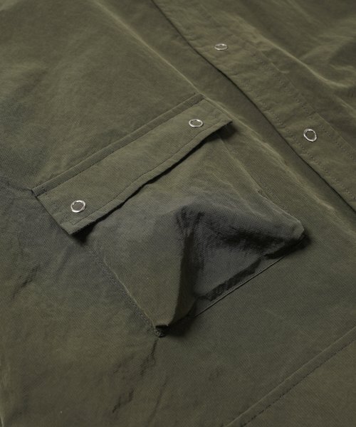 FRIZMWORKS（フリズムワークス）の「3PK NYLON RIPSTOP SHIRT JACKET _ OLIVE（シャツ/ブラウス・メンズ・その他・MEDIUM/LARGE/X-LARGE）」の4枚目の写真