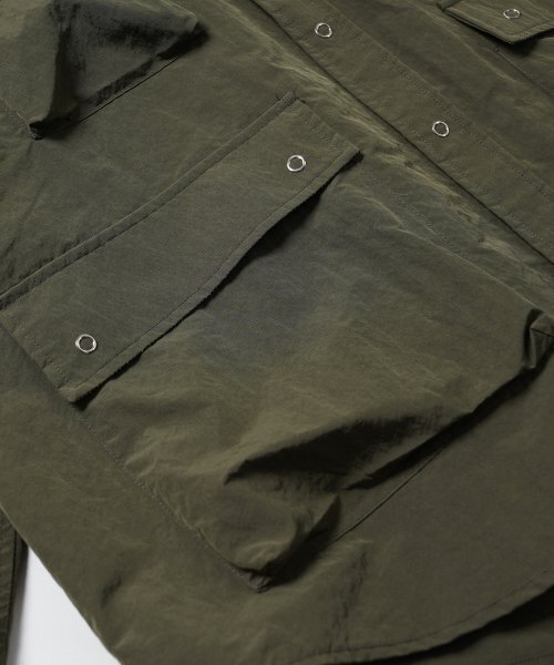 FRIZMWORKS（フリズムワークス）の「3PK NYLON RIPSTOP SHIRT JACKET _ OLIVE（シャツ/ブラウス・メンズ・その他・MEDIUM/LARGE/X-LARGE）」の5枚目の写真