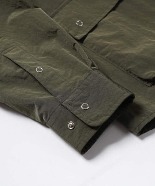 FRIZMWORKS（フリズムワークス）の「3PK NYLON RIPSTOP SHIRT JACKET _ OLIVE（シャツ/ブラウス・メンズ・その他・MEDIUM/LARGE/X-LARGE）」の6枚目の写真