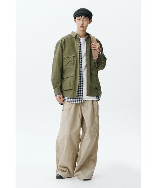 FRIZMWORKS（フリズムワークス）の「3PK NYLON RIPSTOP SHIRT JACKET _ OLIVE（シャツ/ブラウス・メンズ・その他・MEDIUM/LARGE/X-LARGE）」の9枚目の写真