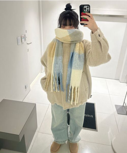 MUSINSA STANDARD WOMAN（ムシンサスタンダードウーマン）の「レディースリブ編みスリムタートルネックニット[アイボリー]（ニット/セーター・レディース・その他・SMALL/MEDIUM/LARGE/X-SMALL）」の8枚目の写真