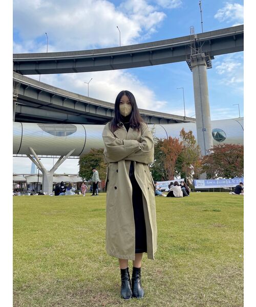 MUSINSA STANDARD WOMAN（ムシンサスタンダードウーマン）の「レディースリブ編みスリムタートルネックニット[アイボリー]（ニット/セーター・レディース・その他・SMALL/MEDIUM/LARGE/X-SMALL）」の19枚目の写真