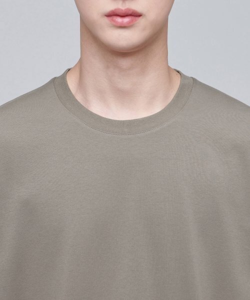 MUSINSA STANDARD(ムシンサスタンダード)の「フォンテドルマンスリーブオーバーサイズ半袖Tシャツ【ダスティベージュ】(Tシャツ/カットソー・メンズ・その他・MEDIUM/LARGE/X-LARGE/XX-LARGE/XXX-LARGE)」の5枚目の写真