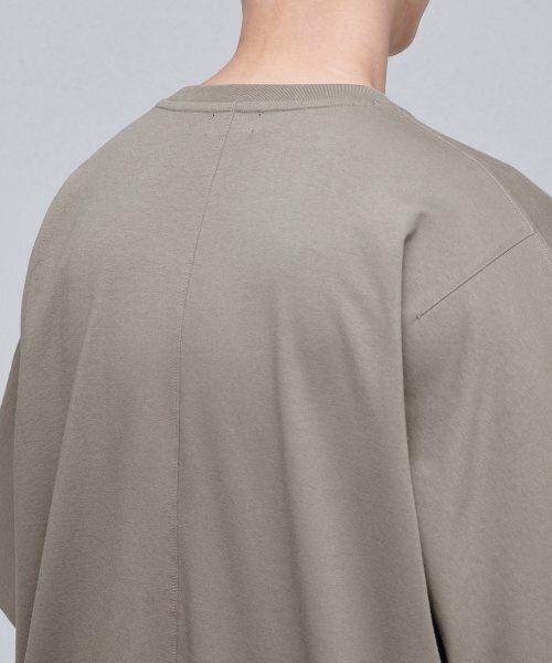 MUSINSA STANDARD(ムシンサスタンダード)の「フォンテドルマンスリーブオーバーサイズ半袖Tシャツ【ダスティベージュ】(Tシャツ/カットソー・メンズ・その他・MEDIUM/LARGE/X-LARGE/XX-LARGE/XXX-LARGE)」の8枚目の写真