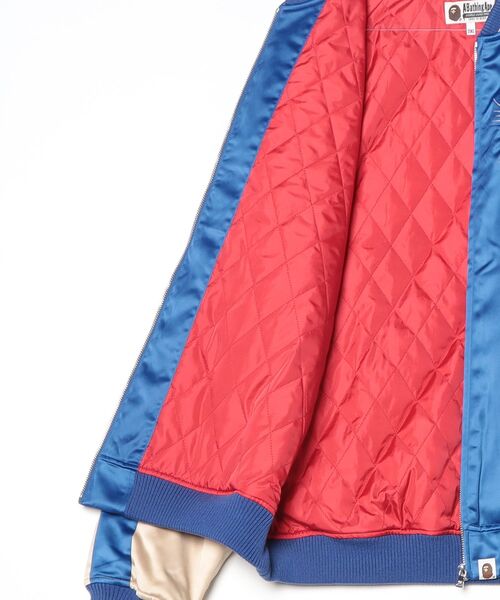 A BATHING APE（アベイシングエイプ）の「TIGER SOUVENIR JACKET（スカジャン・メンズ・ブルー/ピンク・LARGE/XX-LARGE/MEDIUM/X-LARGE/SMALL）」の12枚目の写真
