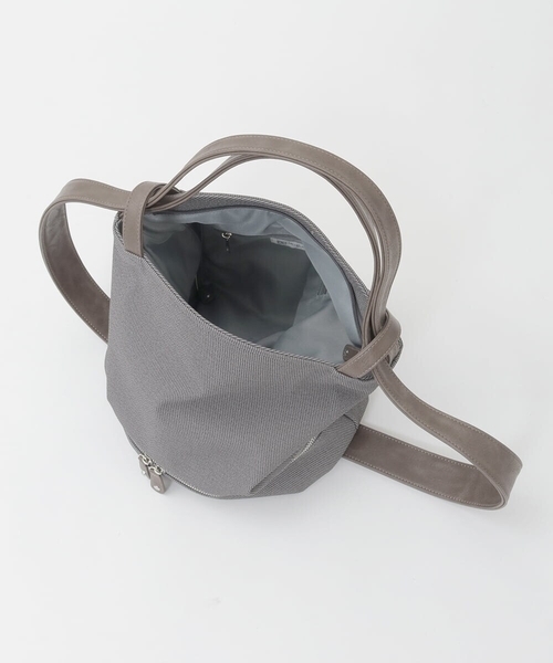 MK MICHEL KLEIN（エムケーミッシェルクラン）の「[2WAY/A4収納可]布帛風デザイン変形トートバッグ（トートバッグ・レディース・ピンク/ライトグレー/ネイビー/ブラック・00）」の22枚目の写真