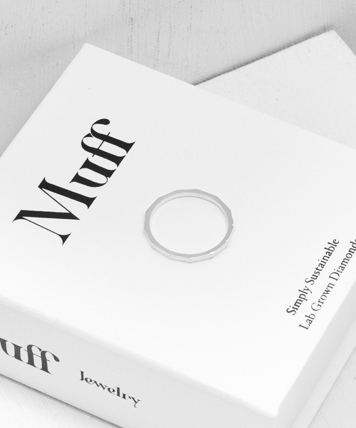 Muff(マフ)の「Muff マフ / シルバー925ポリゴンリング / R12A(リング・メンズ・シルバー・15号/17号/19号)」の10枚目の写真