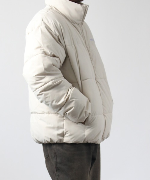 mihns closet(ミンズクローゼット)の「【mihns closet/ミンズクローゼット】パデッドジャケット ショートブルゾン メンズ レディース ユニセックス(ダウンジャケット/コート・レディース・オフホワイト/ミント/ブラック・LL/M/L/S)」の13枚目の写真