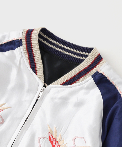 TAILOR TOYO(テーラートウヨウ)の「TAILOR TOYO / テーラー東洋 ACEATTE SUKA RED EAGLE × TIGER HEAD(その他アウター・メンズ・ホワイト・SMALL)」の3枚目の写真