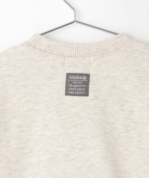 kladskap（クレードスコープ）の「【人気商品再入荷】【直営店で取り扱い無し】働く車編みモチーフトレーナー（スウェット・キッズ・ネイビー/オートミール・110cm/100cm/90cm/120cm）」の5枚目の写真