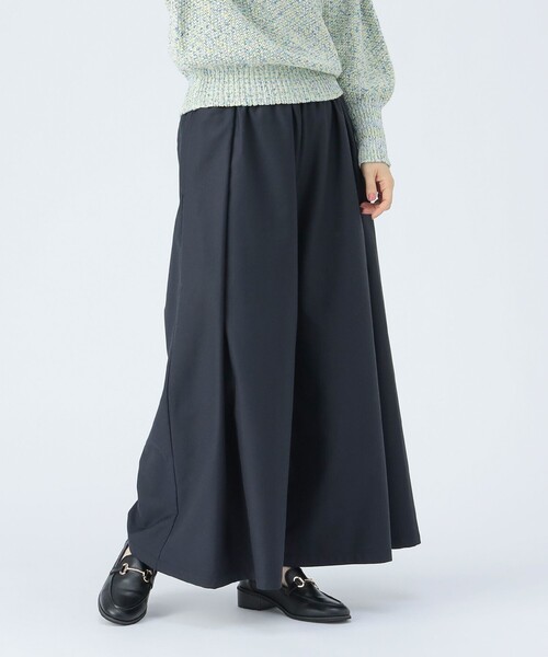 BEAMS HEART（ビームスハート）の「タック ワイドパンツ（その他パンツ・レディース・ライトブルー/チャコールグレー/ネイビー・FREE）」の21枚目の写真