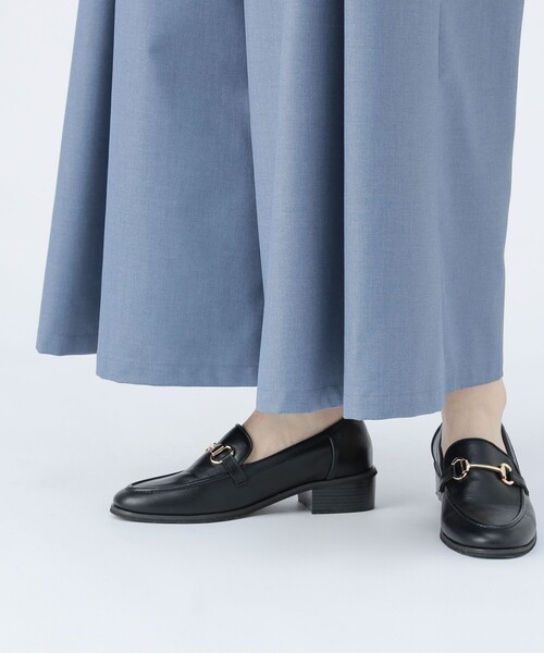 BEAMS HEART（ビームスハート）の「タック ワイドパンツ（その他パンツ・レディース・ライトブルー/チャコールグレー/ネイビー・FREE）」の14枚目の写真