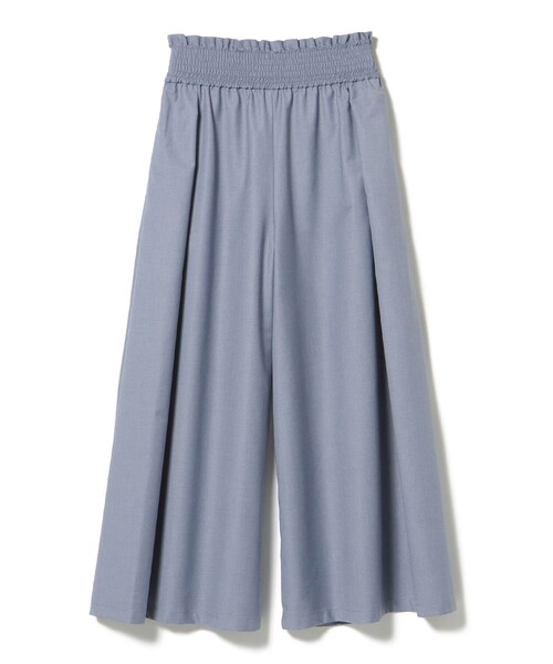 BEAMS HEART（ビームスハート）の「タック ワイドパンツ（その他パンツ・レディース・ライトブルー/チャコールグレー/ネイビー・FREE）」の5枚目の写真
