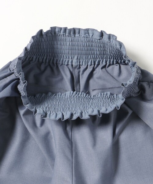 BEAMS HEART（ビームスハート）の「タック ワイドパンツ（その他パンツ・レディース・ライトブルー/チャコールグレー/ネイビー・FREE）」の7枚目の写真