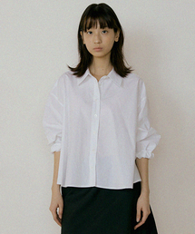 basic cotton shirt-white