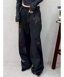 EVRIS | グラフィックプリントスウェットパンツ(スウェットパンツ)