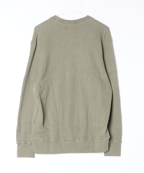 FLISTFIA(フリストフィア)の「FLISTFIA Long Sleeve Sweater / LR04016(スウェット・メンズ・ブルー/グリーン・4)」の21枚目の写真