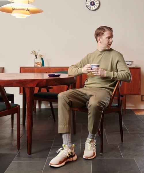 FLISTFIA(フリストフィア)の「FLISTFIA Long Sleeve Sweater / LR04016(スウェット・メンズ・ブルー/グリーン・4)」の2枚目の写真