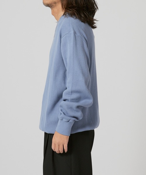 FLISTFIA(フリストフィア)の「FLISTFIA Long Sleeve Sweater / LR04016(スウェット・メンズ・ブルー/グリーン・4)」の19枚目の写真