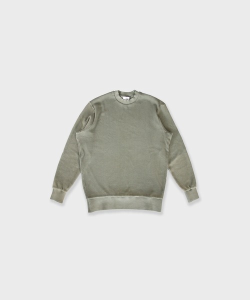 FLISTFIA(フリストフィア)の「FLISTFIA Long Sleeve Sweater / LR04016(スウェット・メンズ・ブルー/グリーン・4)」の3枚目の写真
