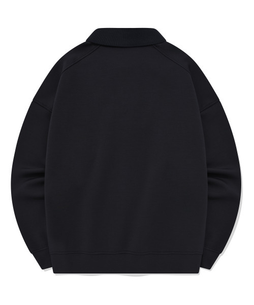 COVERNAT(カバーナット)の「リップカラー ハーフジップ スウェット ネイビー(スウェット・レディース・その他・SMALL/LARGE/MEDIUM/X-LARGE)」の2枚目の写真