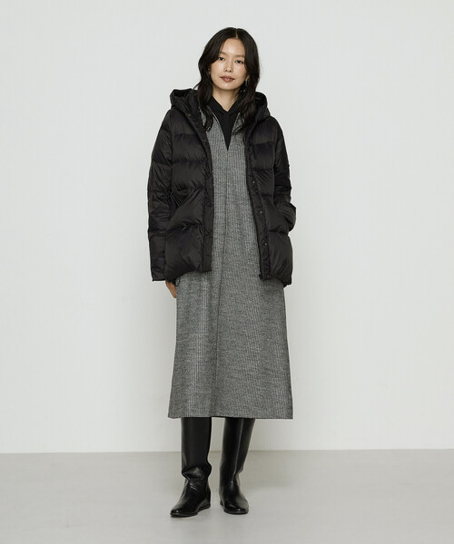 K.T KIYOKO TAKASE（キヨコタカセ）の「千鳥バランサー ジャンパードレス（ワンピース・レディース・ブラック系その他・9号/7号/11号）」の3枚目の写真