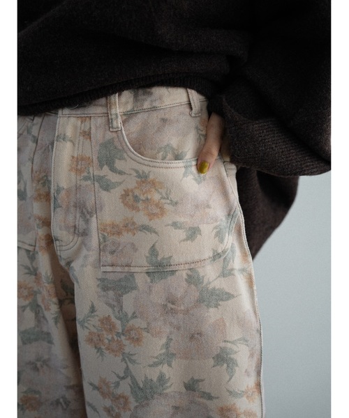 Katrin TOKYO(カトリーントーキョー)の「slit curve denim(デニムパンツ・レディース・ブラック/ピンク系その他・XS/S/M/S-Short)」の20枚目の写真