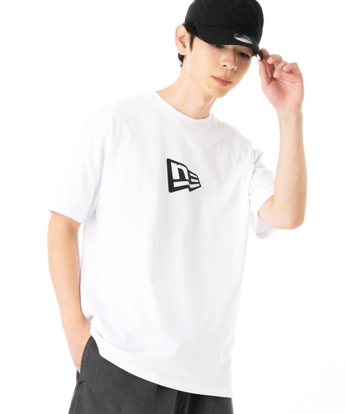 NEW ERA(ニューエラ)の「ニューエラ 半袖Tシャツ フラッグロゴ(Tシャツ/カットソー・メンズ・ブルー/ブラック/ベージュ/ホワイト・XXL/XL/L/M/S)」の6枚目の写真