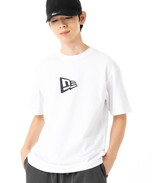 NEW ERA(ニューエラ)の「ニューエラ 半袖Tシャツ フラッグロゴ(Tシャツ/カットソー・メンズ・ブルー/ブラック/ベージュ/ホワイト・XXL/XL/L/M/S)」の5枚目の写真