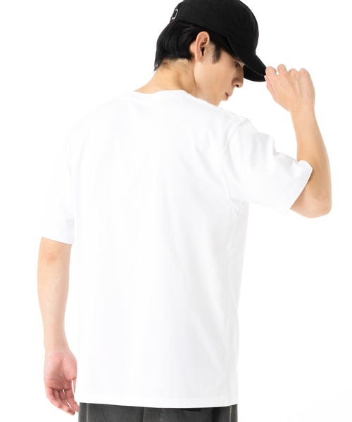 NEW ERA(ニューエラ)の「ニューエラ 半袖Tシャツ フラッグロゴ(Tシャツ/カットソー・メンズ・ブルー/ブラック/ベージュ/ホワイト・XXL/XL/L/M/S)」の8枚目の写真