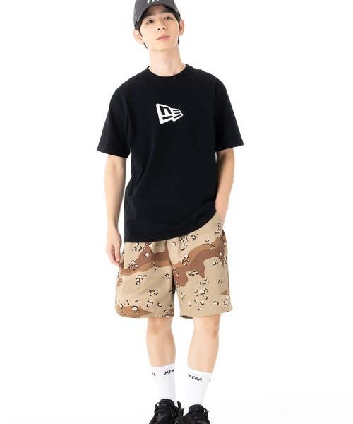 NEW ERA(ニューエラ)の「ニューエラ 半袖Tシャツ フラッグロゴ(Tシャツ/カットソー・メンズ・ブルー/ブラック/ベージュ/ホワイト・XXL/XL/L/M/S)」の22枚目の写真