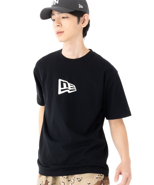 NEW ERA(ニューエラ)の「ニューエラ 半袖Tシャツ フラッグロゴ(Tシャツ/カットソー・メンズ・ブルー/ブラック/ベージュ/ホワイト・XXL/XL/L/M/S)」の18枚目の写真