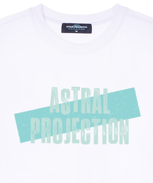 ASTRAL PROJECTION(アストラルプロジェクション)の「ヴィンテージレタリングテープスーピマコットンラウンドネック半袖Tシャツ_ホワイト(Tシャツ/カットソー・メンズ・その他・XX-LARGE/LARGE/X-LARGE)」の3枚目の写真