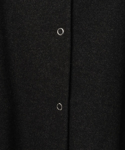 BAYFLOW（ベイフロー）の「ウーリーボンディングパーカー（ブルゾン・レディース・グレー/ブラック・FREE）」の5枚目の写真