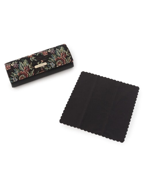 one'sterrace（ワンズテラス）の「フロルシック メガネケース 25AW（その他・レディース・アイボリー系8/ブラック系8/ベージュ系8・99）」の2枚目の写真