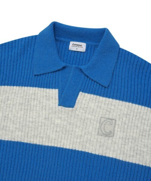 COVERNAT(カバーナット)の「配色ストライプカラーニットブルー(ニット/セーター・レディース・その他・MEDIUM/LARGE/SMALL/X-LARGE/X-SMALL/XX-LARGE)」の3枚目の写真