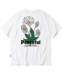 PEACEFUL DAISY BUNDLE GRAPHIC Tシャツ - ホワイト