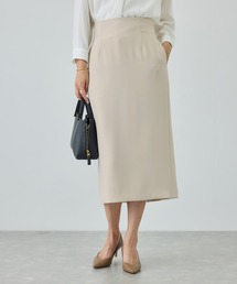 ROPE'（ロペ）の「トリアセダブルクロス ハイウエストタイトスカート/イージーケア・セットアップ対応・26SS（スカート）」