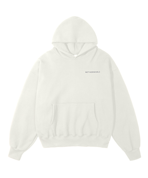 NETHERWORLD(ネザーワールド)の「IN-HOUSE ONLY HOODIE SOFT WHITE(パーカー・レディース・その他・SMALL/MEDIUM/LARGE)」の2枚目の写真