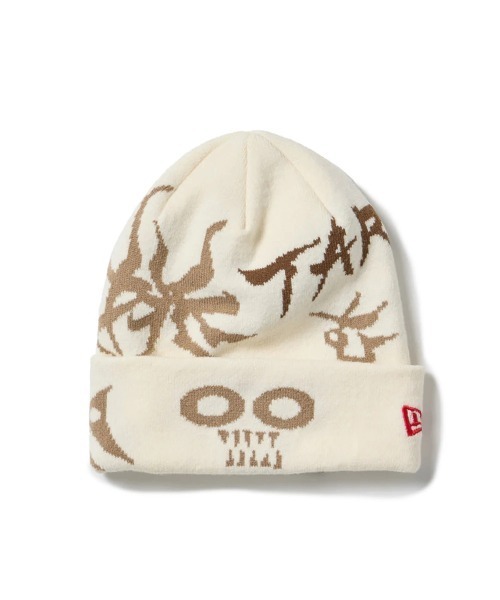 NEW ERA(ニューエラ)の「NEW ERA/ニューエラ Cuff Knit BC KNIT TARO OKAMOTO 岡本太郎 JAQ(ニットキャップ/ビーニー・メンズ・ブラック/ホワイト・FREE)」の2枚目の写真