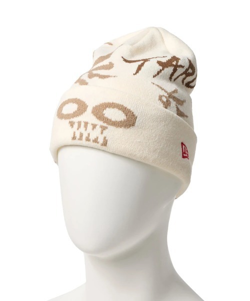 NEW ERA(ニューエラ)の「NEW ERA/ニューエラ Cuff Knit BC KNIT TARO OKAMOTO 岡本太郎 JAQ(ニットキャップ/ビーニー・メンズ・ブラック/ホワイト・FREE)」の5枚目の写真