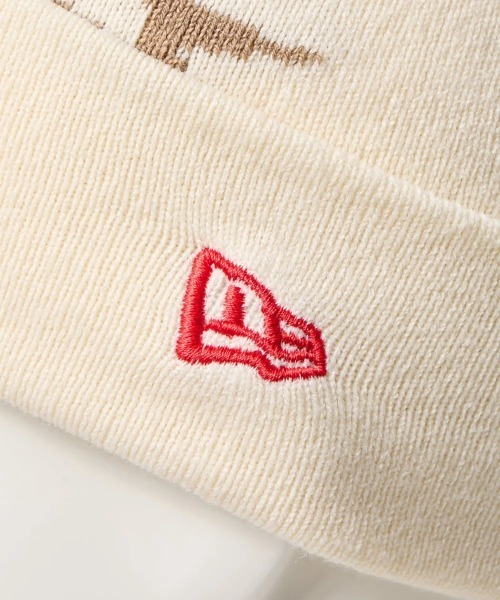 NEW ERA(ニューエラ)の「NEW ERA/ニューエラ Cuff Knit BC KNIT TARO OKAMOTO 岡本太郎 JAQ(ニットキャップ/ビーニー・メンズ・ブラック/ホワイト・FREE)」の7枚目の写真