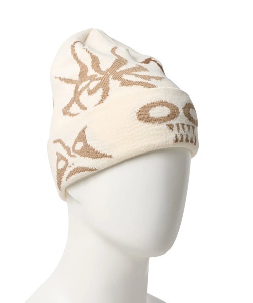 NEW ERA(ニューエラ)の「NEW ERA/ニューエラ Cuff Knit BC KNIT TARO OKAMOTO 岡本太郎 JAQ(ニットキャップ/ビーニー・メンズ・ブラック/ホワイト・FREE)」の10枚目の写真