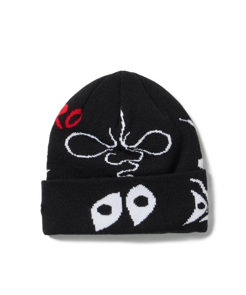 NEW ERA(ニューエラ)の「NEW ERA/ニューエラ Cuff Knit BC KNIT TARO OKAMOTO 岡本太郎 JAQ(ニットキャップ/ビーニー・メンズ・ブラック/ホワイト・FREE)」の13枚目の写真