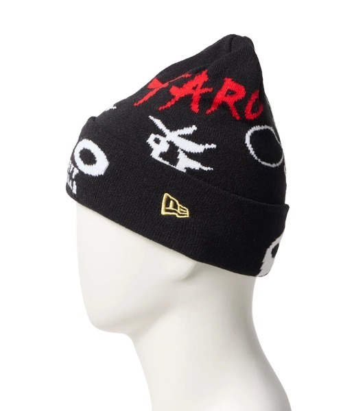 NEW ERA(ニューエラ)の「NEW ERA/ニューエラ Cuff Knit BC KNIT TARO OKAMOTO 岡本太郎 JAQ(ニットキャップ/ビーニー・メンズ・ブラック/ホワイト・FREE)」の15枚目の写真