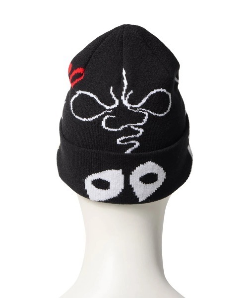 NEW ERA(ニューエラ)の「NEW ERA/ニューエラ Cuff Knit BC KNIT TARO OKAMOTO 岡本太郎 JAQ(ニットキャップ/ビーニー・メンズ・ブラック/ホワイト・FREE)」の17枚目の写真