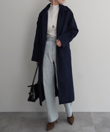 Rashik（ラシク）の「ロングステンカラーコート（ステンカラーコート）」