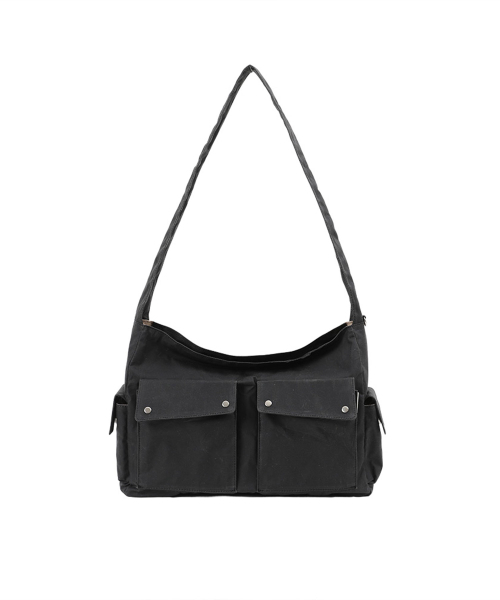 SAND MUSEUM（サンドミュージアム）の「FATIGUE CROSS BAG [Vintage Black]（メッセンジャーバッグ・レディース・その他・FREE）」の3枚目の写真